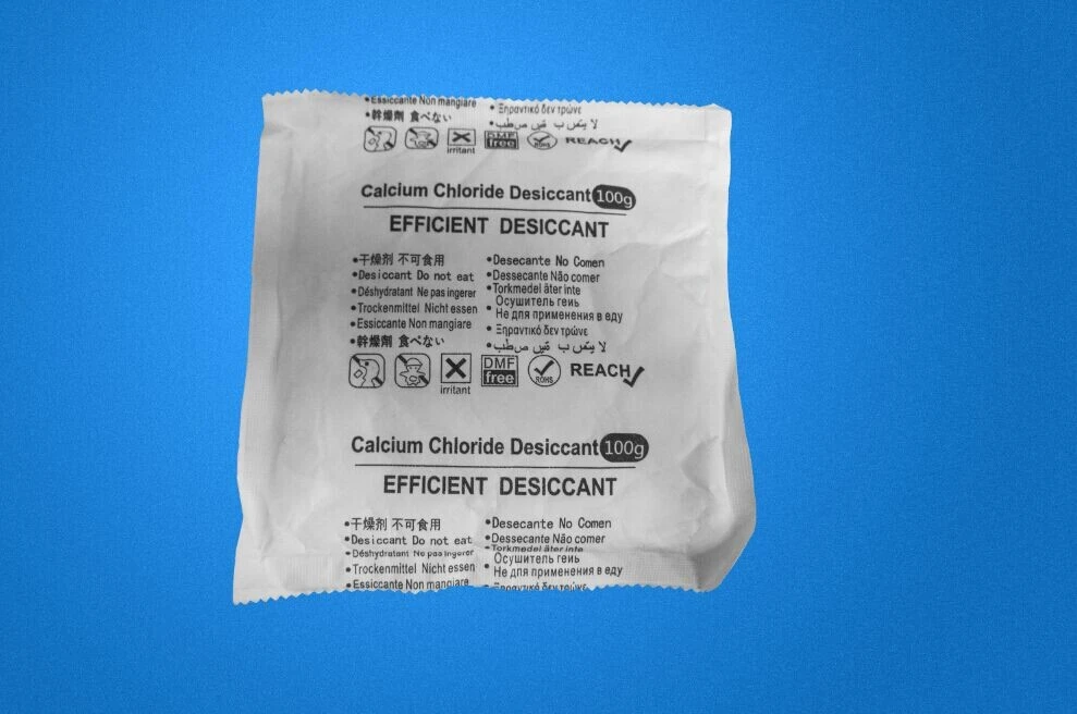 VCI desiccant to absorb moisture 
