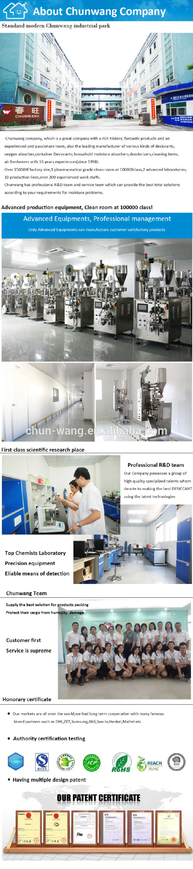 Dilasanas papīra piegādātājs Desiccant paper supplier