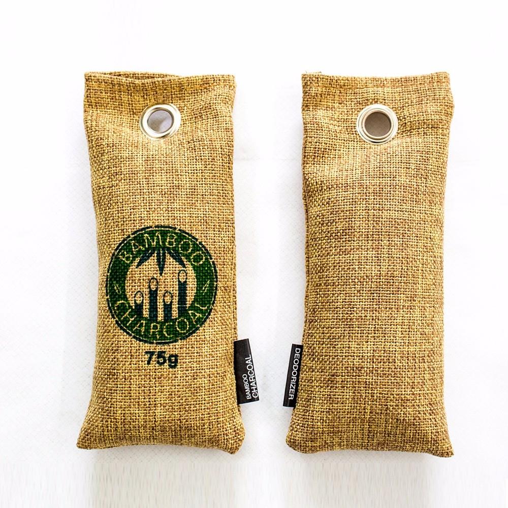 Dabīgie kurpju freshener bambusa kokogles bags.jpg
