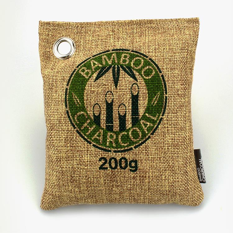 Lina bambusa kokogles, gaisa atsvaidzināšanas smaržas absorbētājs Bag for Car.jpg
