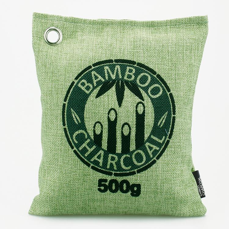 Lina bambusa kokogles, gaisa atsvaidzināšanas smaržas absorbētājs Bag for Car.jpg