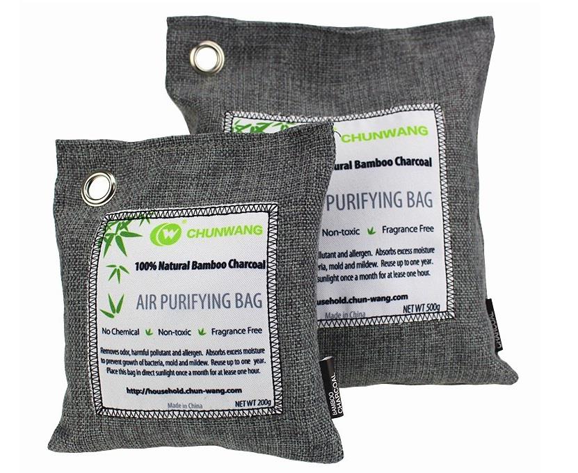 4. 200g bambusa kokogles aromāts absorber.jpg 4. 200g bamboo charcoal odor absorber.jpg