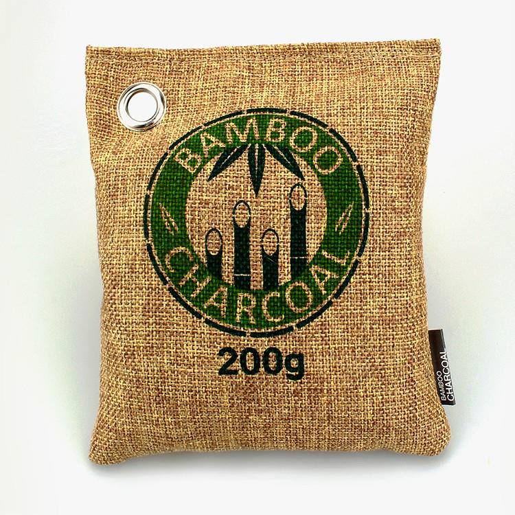 Dabīgais gaisa atsvaidzinātājs gaisā attīrošās kokogles Bags.jpg
