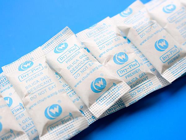 Silica Gel bags for Lenses