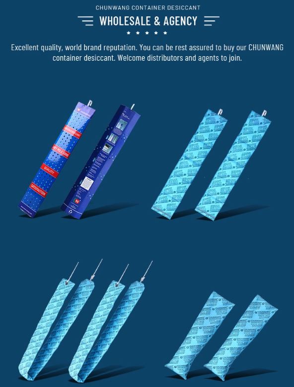 Chunwang Container Cargo Desiccant Chunwang Container Cargo Desiccant
