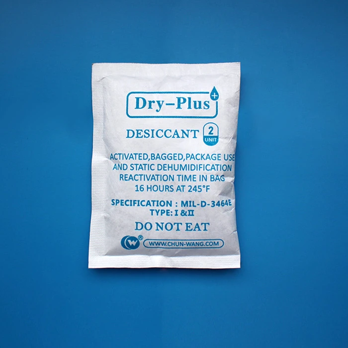 High Efficiency Desiccant Clay Tyvek Bags
