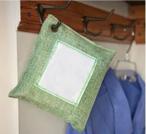 Bambusa dezodorētājs Automobiļu atsvaidzinātāju somas dabiskām un ne toksiskām