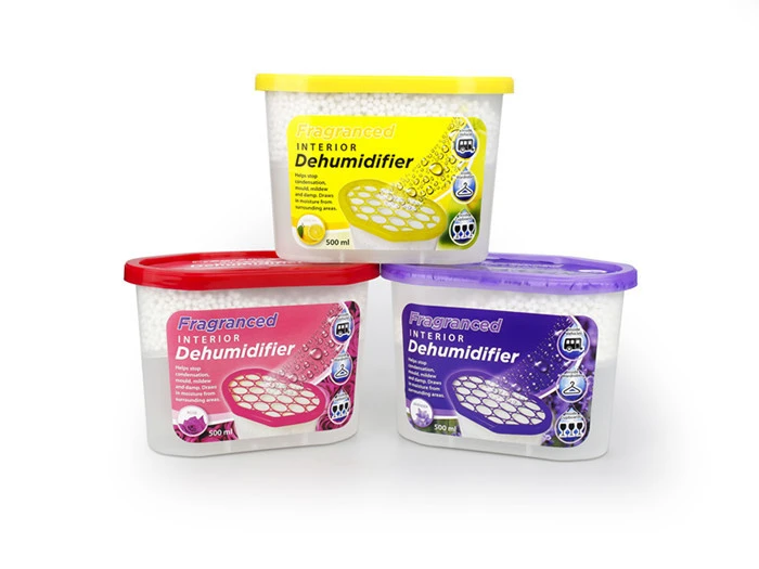 600 ml vairumtirdzniecības lielveikalu mitruma absorbētāja kārba