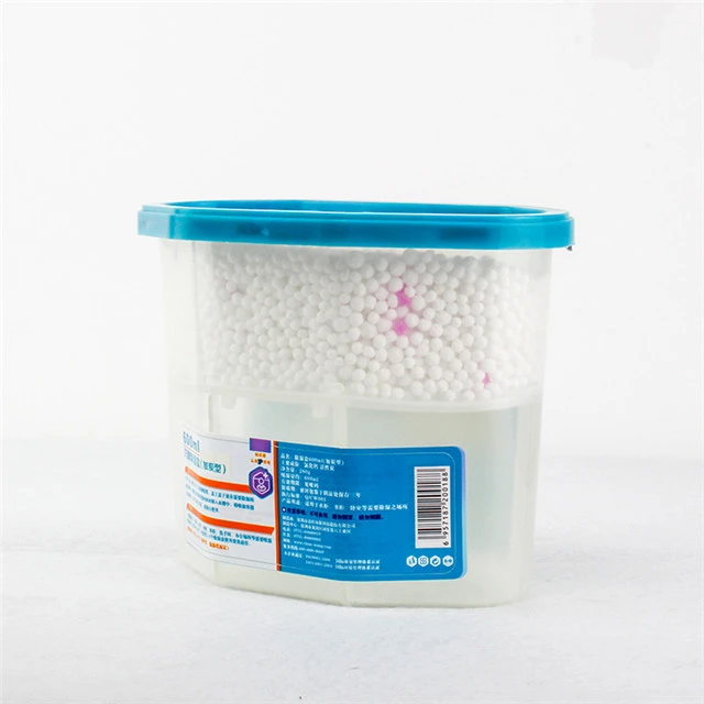 Disposable 500ml Household Chemicals Moisture Absorber Box