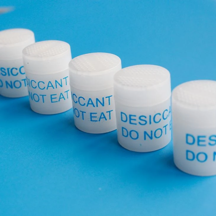 Silica Gel Canister For Vitamin Pills Tube Used