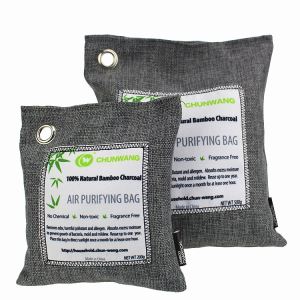 Bambusa kokogļu smaku absorbējošā soma