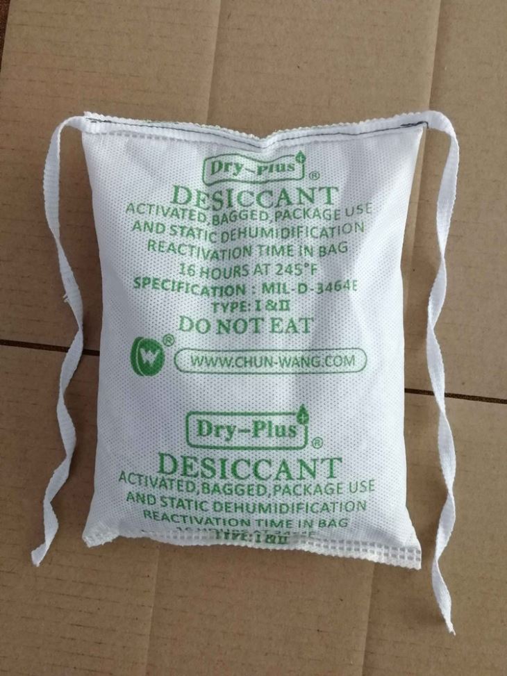 STRING SEWN DESICCANTS