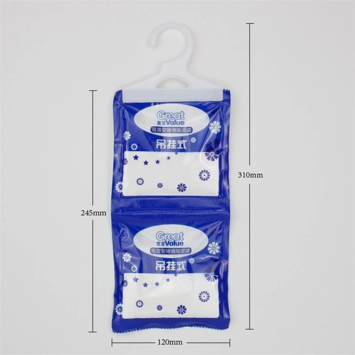 Chemical Materia Wardrobe Hanging Moisture Absorber Bag