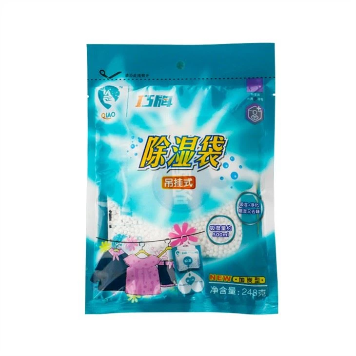 High Efficient Calcium Chloride Household Wardrobe Hanging Dehumidifier Bag