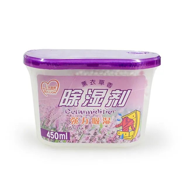 600ml Best Selling Eco-fridendly Industrial Moisture Absorber Desicant Box With Scent